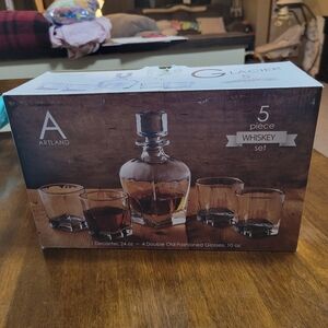 Artland 5 piece whiskey set (NWT)